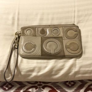 Coach wristlet purse